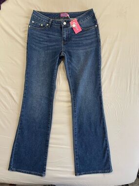 Edikted Vania Low Rise Bootcut Jeans